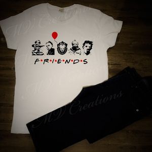 Horror Friends tshirt.NEW